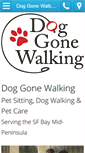 Mobile Screenshot of doggonewalking.net