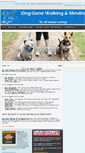 Mobile Screenshot of doggonewalking.com.au